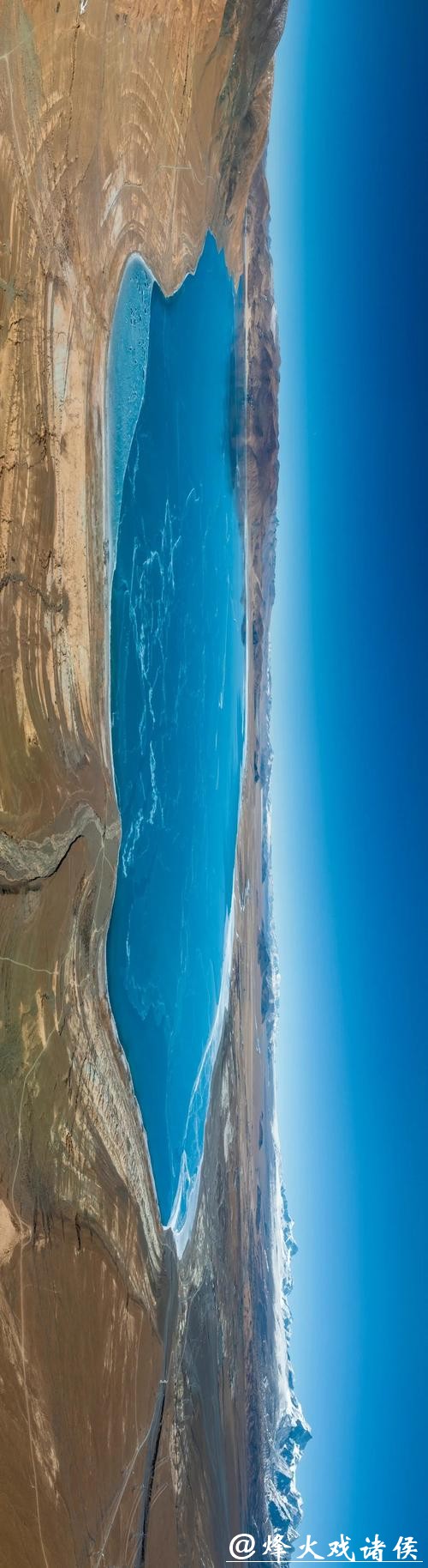 美丽中国丨西藏：鸟瞰蔚蓝佩枯错